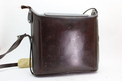 Canon Brown Leather Shoulder Bag (#2213) - Canon