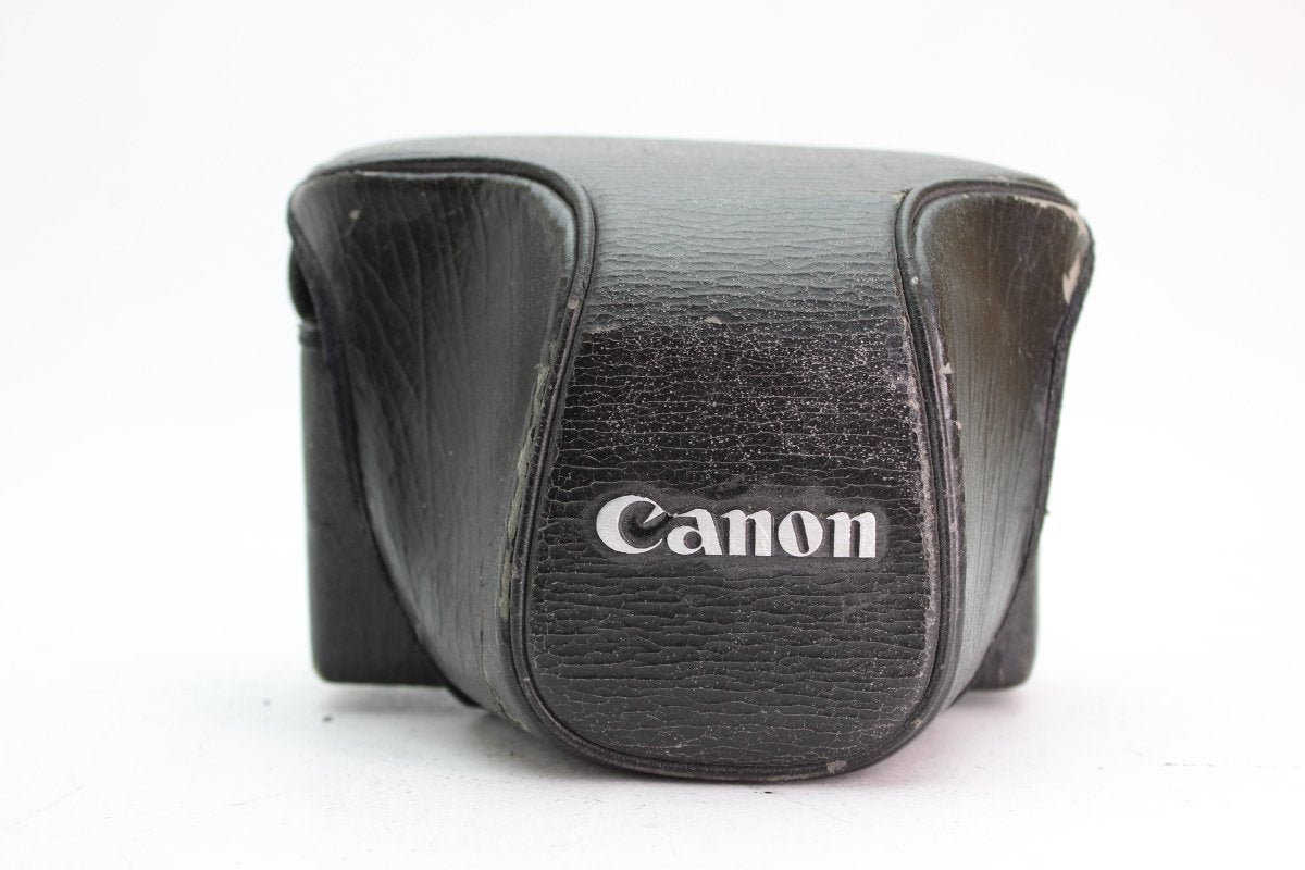 Canon Canonet 28 Black Leather Case (#2200) - Canon