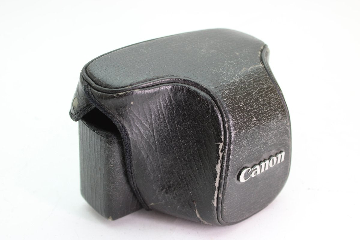 Canon Canonet 28 Black Leather Case (#2200) - Canon