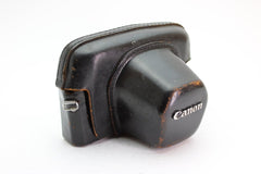 Canon Dark Brown Leather Case (#2789) - Canon