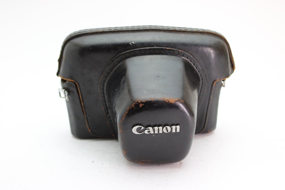 Canon Dark Brown Leather Case (#2789) - Canon