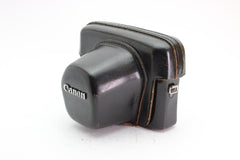 Canon Dark Brown Leather Case (#2790) - Canon