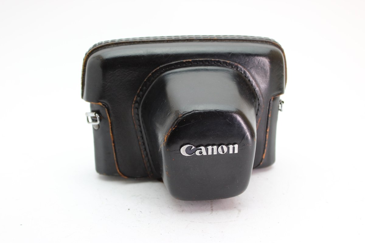 Canon Dark Brown Leather Case (#2790) - Canon