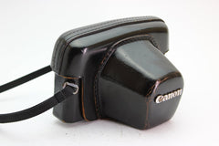 Canon Dark Brown Leather Case (#2800) - Canon