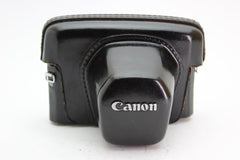 Canon Dark Brown Leather Case (#2805) - Canon