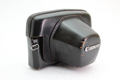 Canon Dark Brown Leather Case (#2875) - Canon