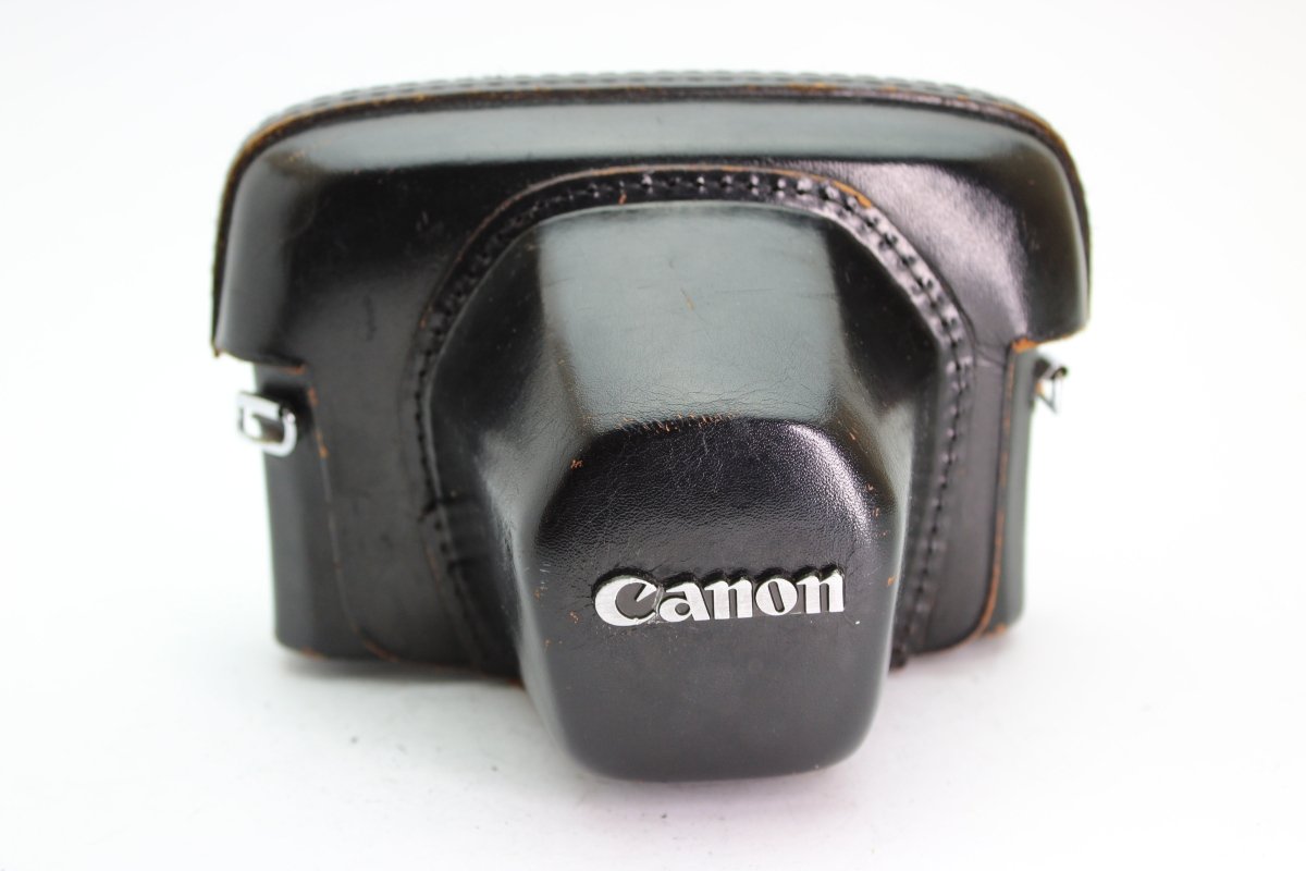 Canon Dark Brown Leather Case (#2876) - Canon