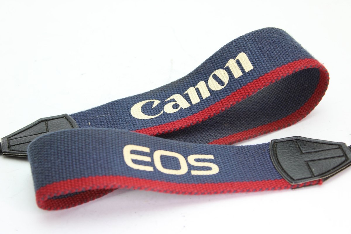 Canon EOS Red/Blue Camera Strap (#2961) - Canon