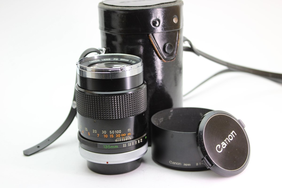 Canon FD 135mm f3.5 Silver Nose (#2713) - Canon