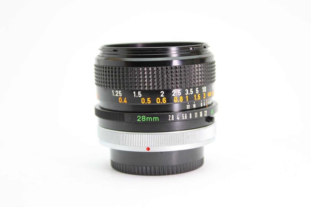 Canon FD 28mm f2.8 S.C. (#3120) - Canon