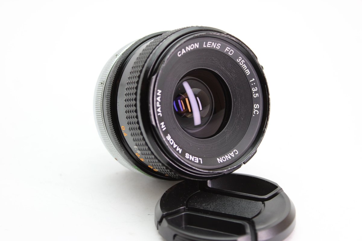 Canon FD 35mm f3.5 S.C. Wide Angle Lens (#2382) - Canon