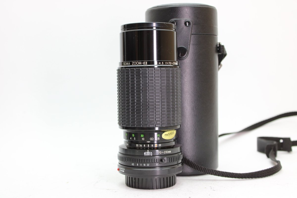 Canon FD - Sigma 70-210mm f4.5 (#2042) - Sigma