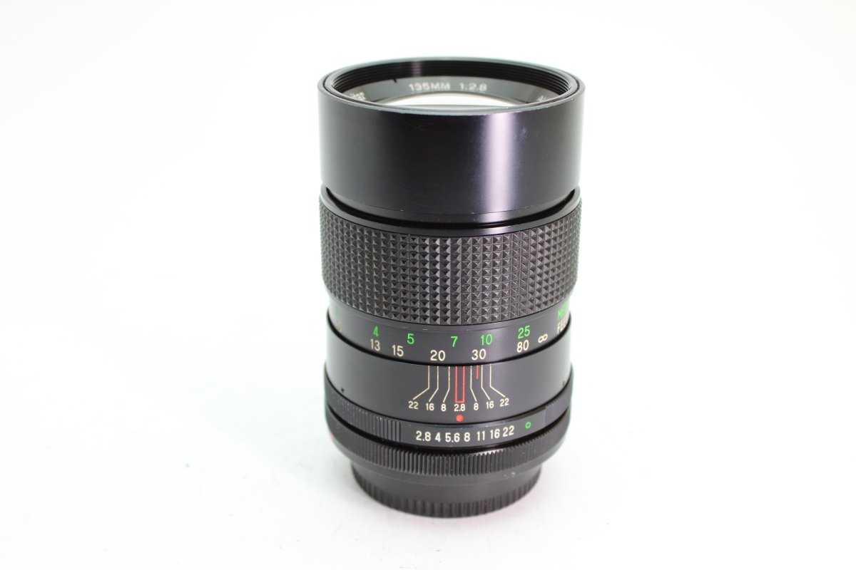 Canon FD - Vivitar 135mm f2.8 (#2510) - Vivitar