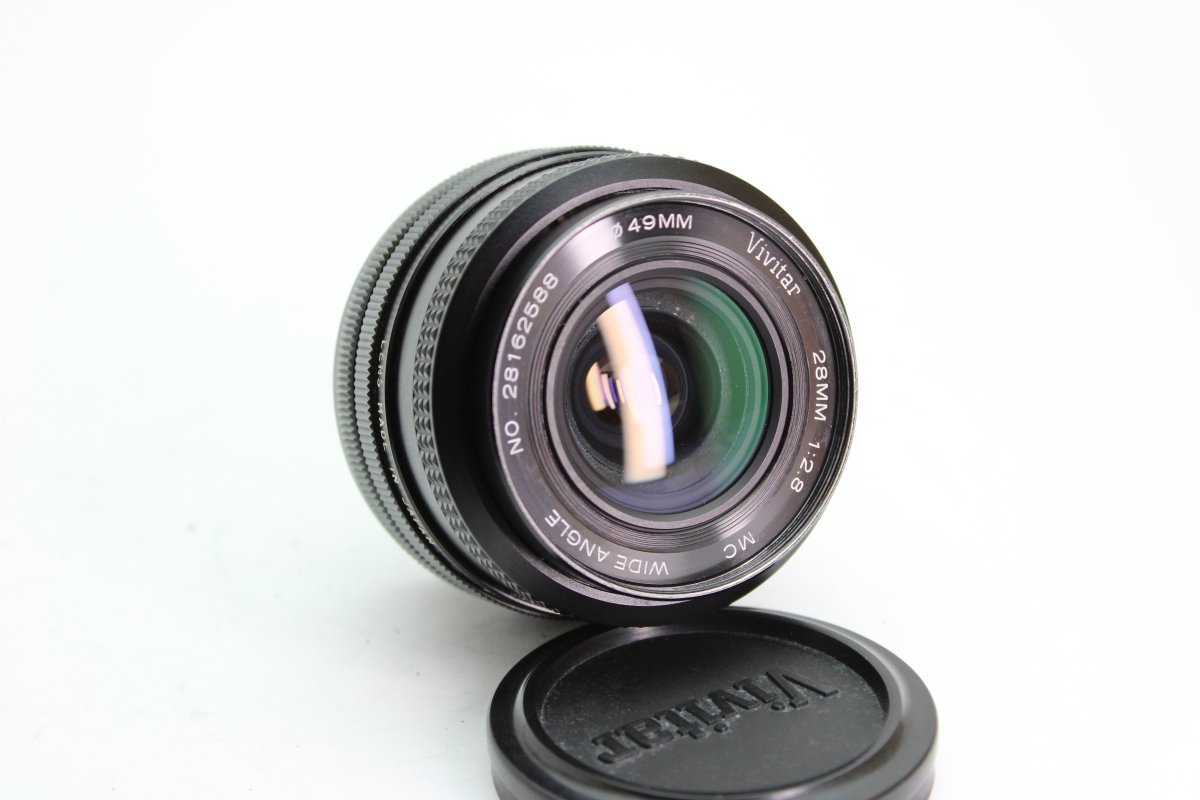 Canon FD - Vivitar 28mm f2.8 MC (#2450) - Vivitar