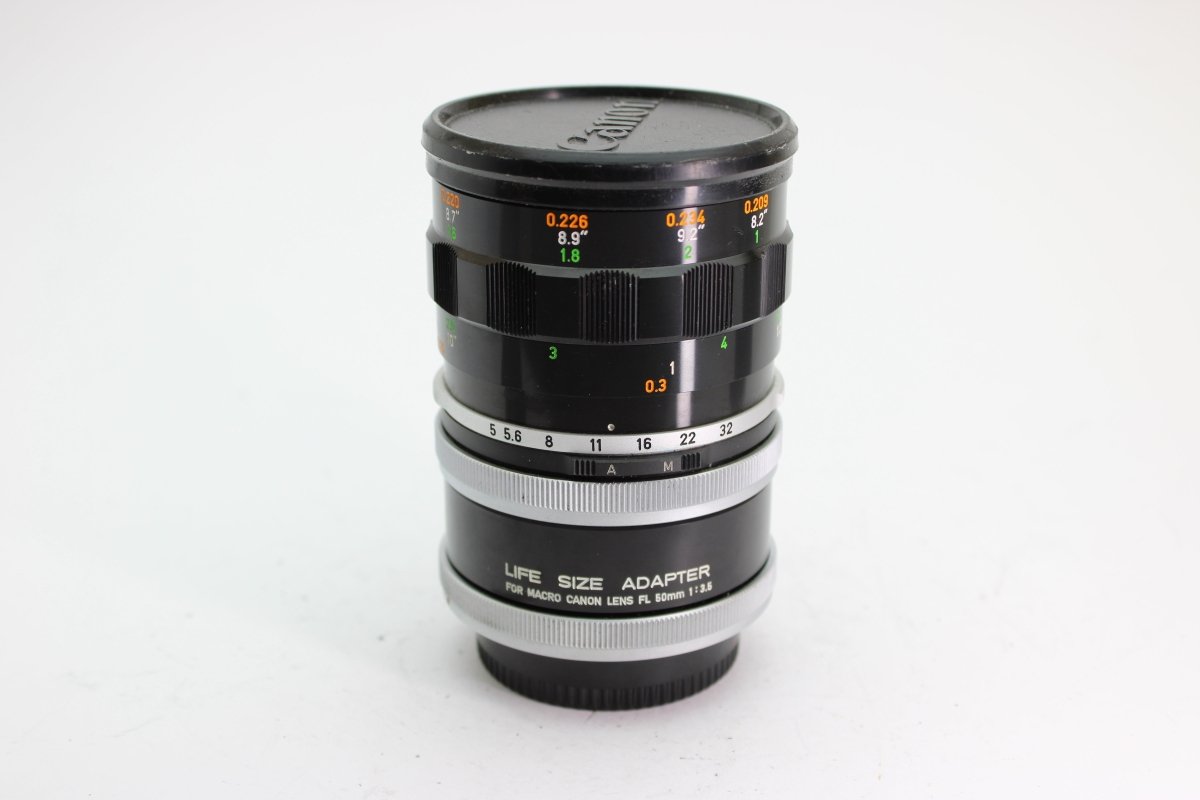 Canon FL 50mm f3.5 Macro Set (#2522) - Canon