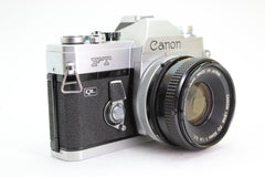 Canon FT QL + 50mm f1.8 (#2908) - Canon