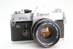 Canon FTb QL + 50mm f1.8 S.C. (#2909) - Canon