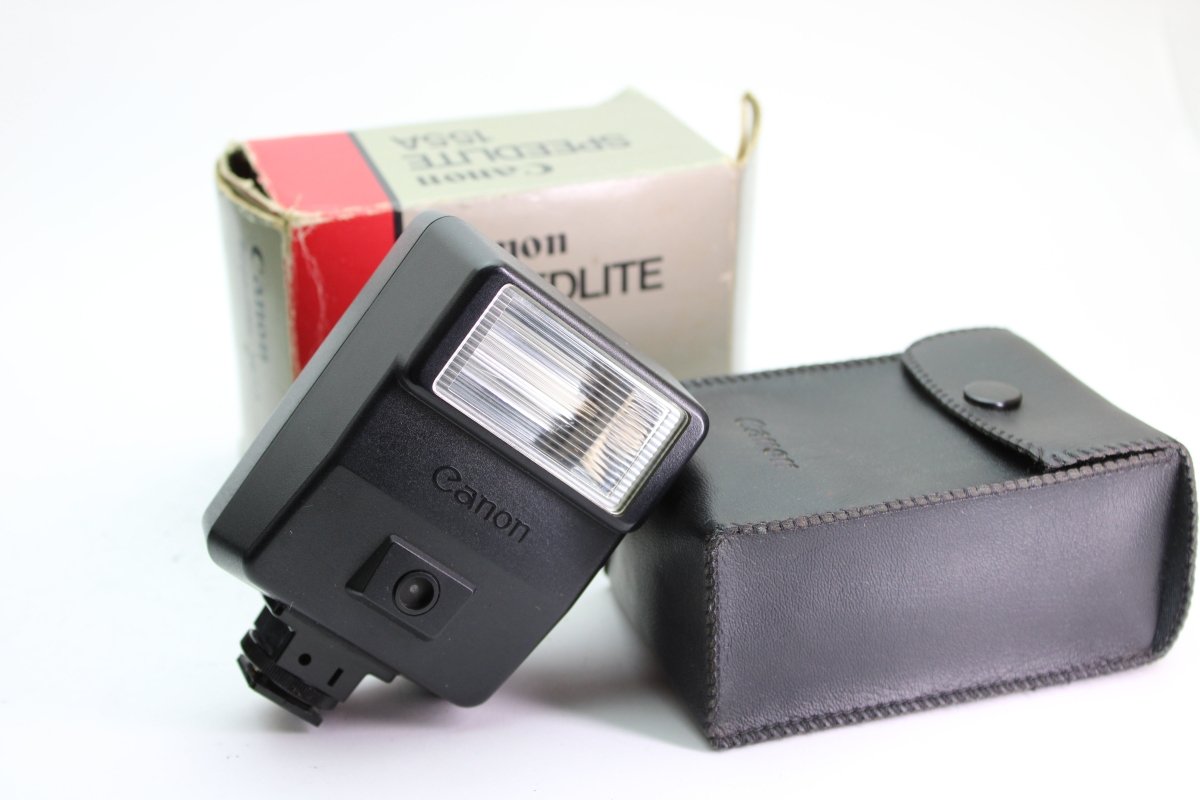 Canon Speedlite 155A Flash with Hot Shoe Mount (#2673) - Canon