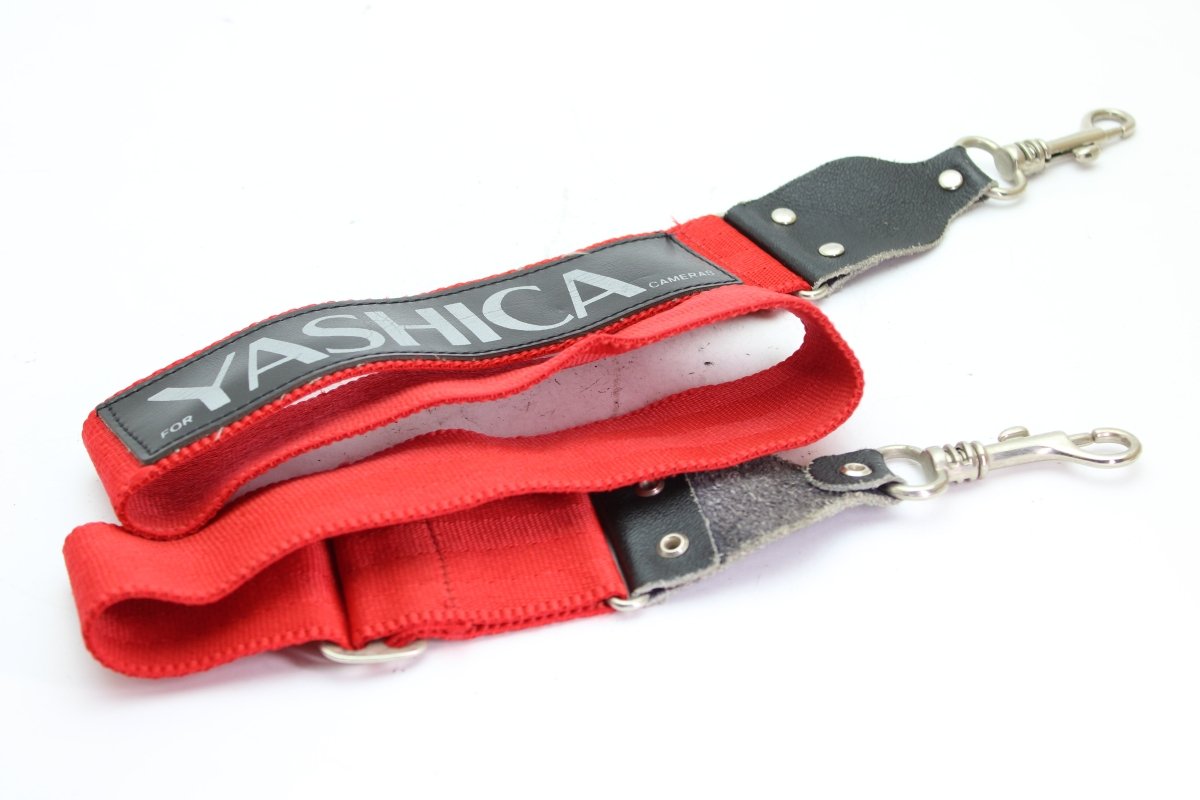 For Yashica Red Camera Strap (#2965) - Yashica