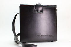 Minolta Black Leather Camera Case (#2214) - Minolta