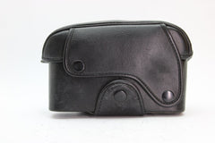 Minolta Black Leather Camera Case - Minolta