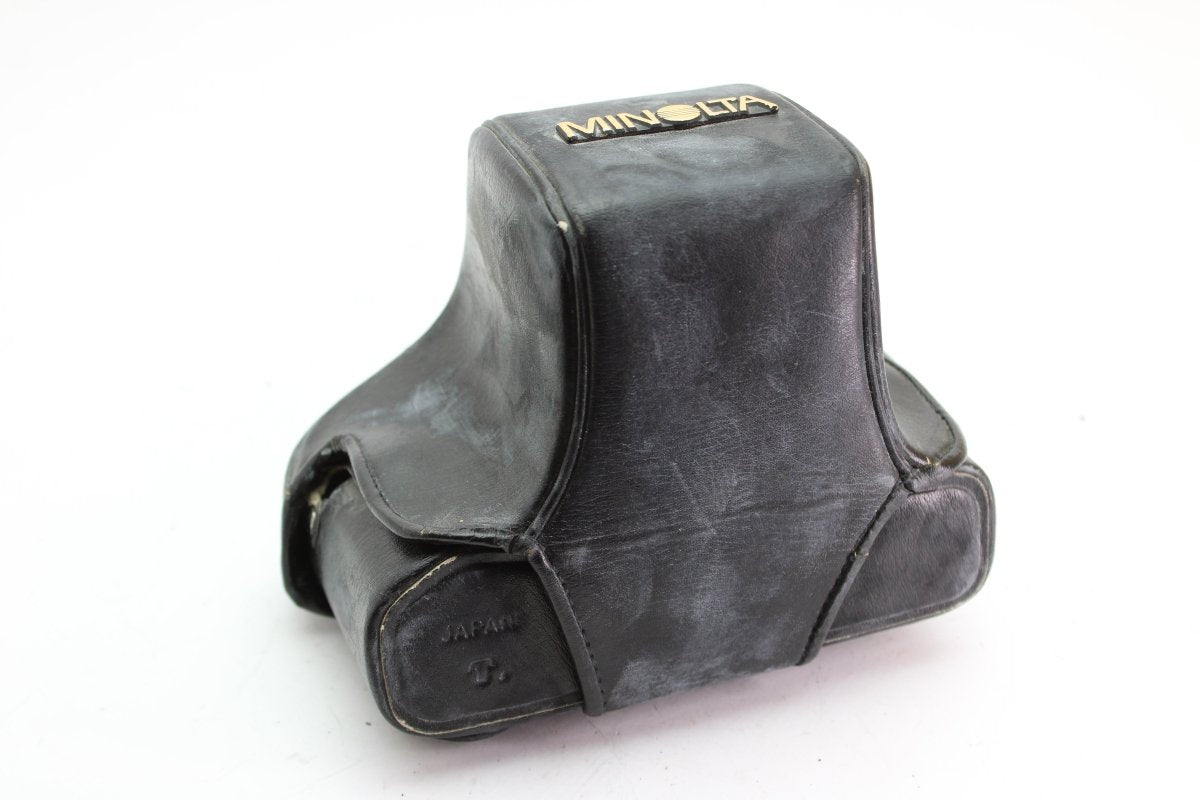 Minolta X Series Black Leather Case (#2204) - Minolta