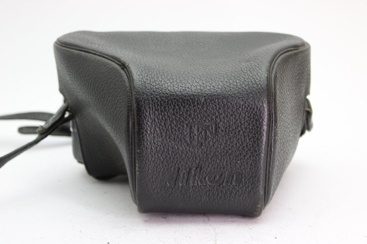 Nikon F Black Leather Case (#2887) - Nikon