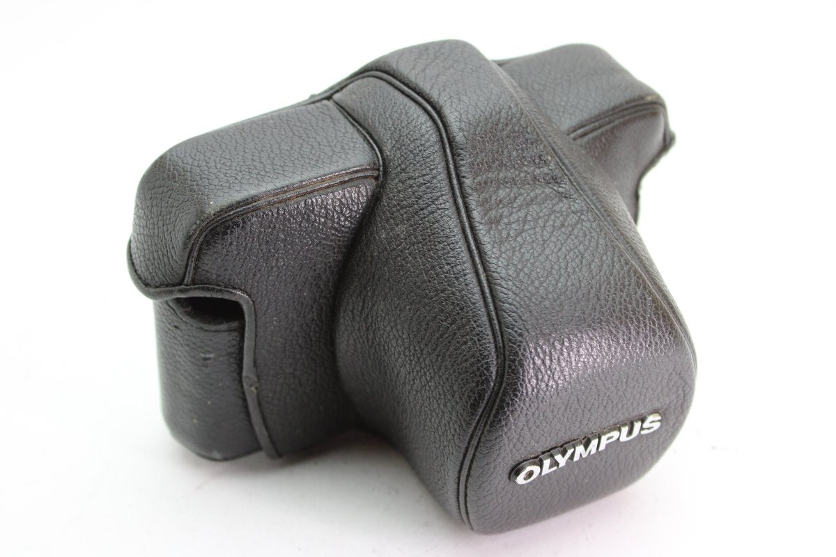 Olympus Black Leather Case (#2197) - Olympus