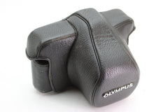 Olympus Black Leather Case (#2197) - Olympus