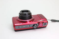 Olympus SH - 21 Red Digital Camera 16MP (#2534) - Olympus