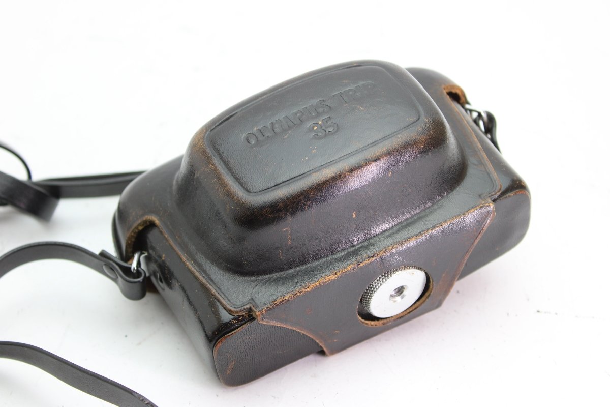 Olympus Trip 35 Brown Leather Case (#2212) - Olympus