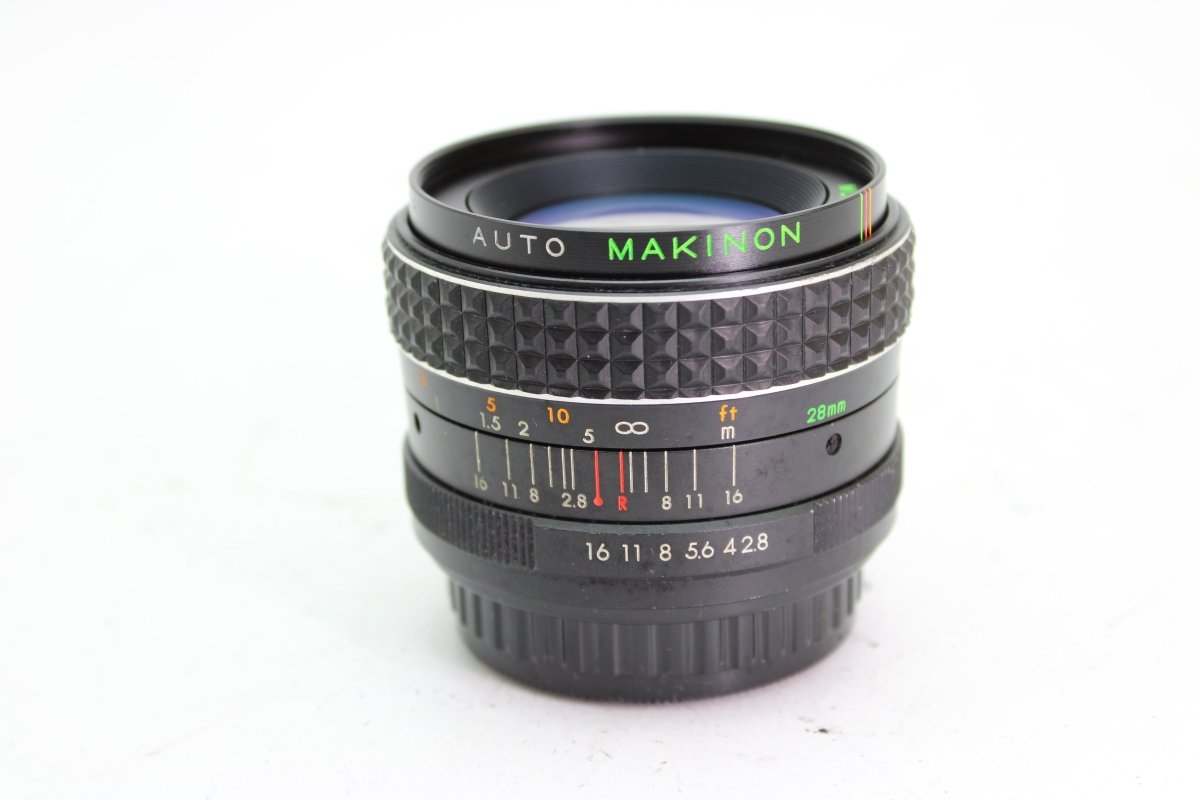 Pentax K - Makinon 28mm f2.8 Wide Angle Lens (#2278) - Makinon