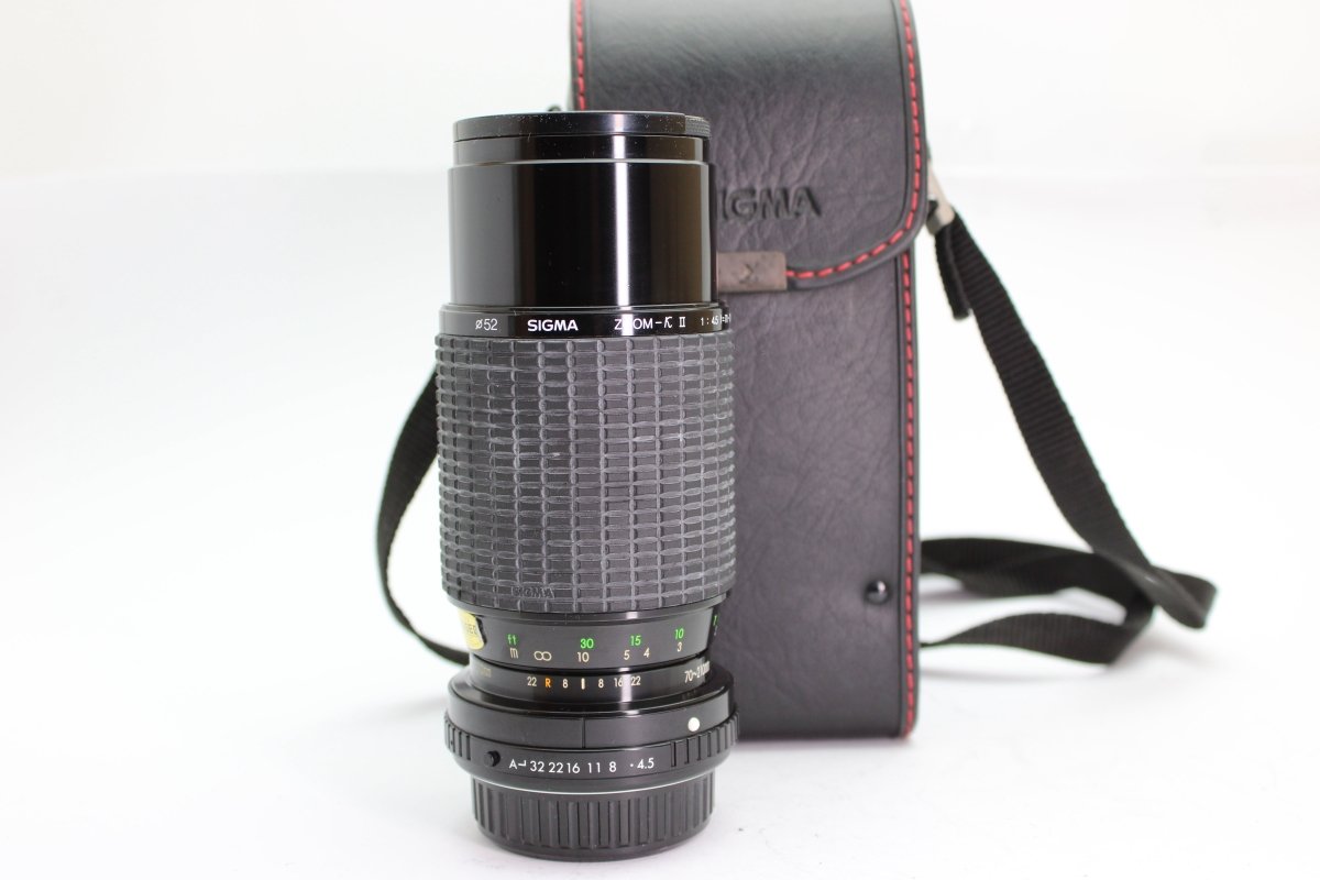Pentax K - Sigma Zoom - K II 70 - 210mm f4.5 (#2443) - Sigma