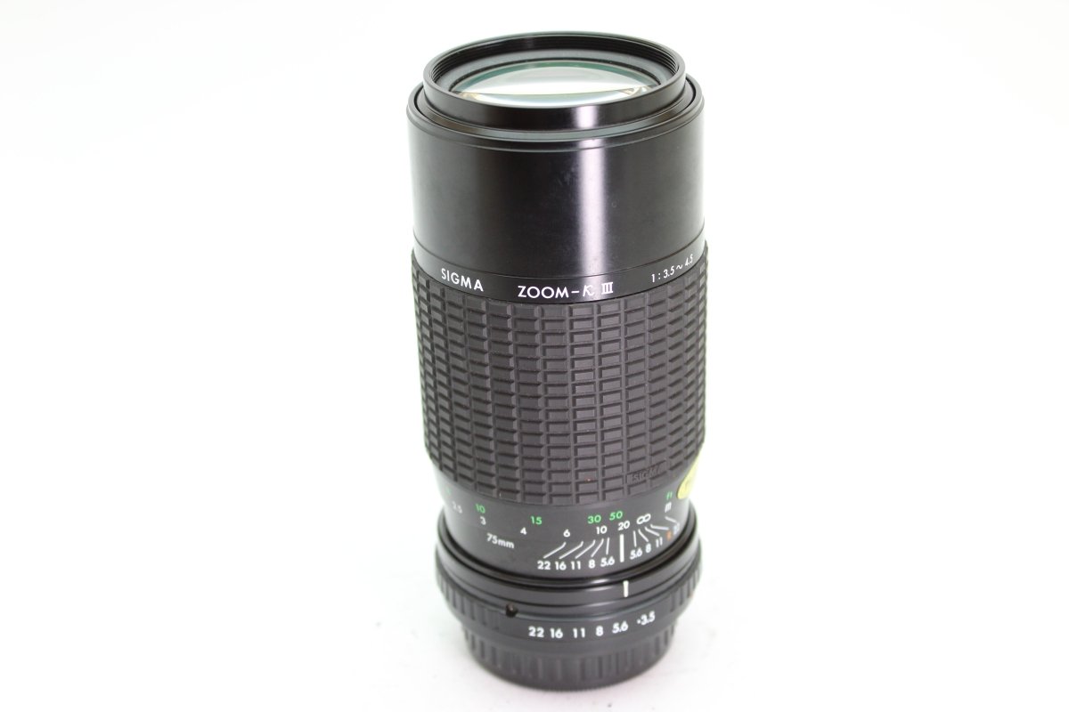 Sigma Zoom - K III 75 - 210mm f3.5 - 4.5 (#2869) - Sigma