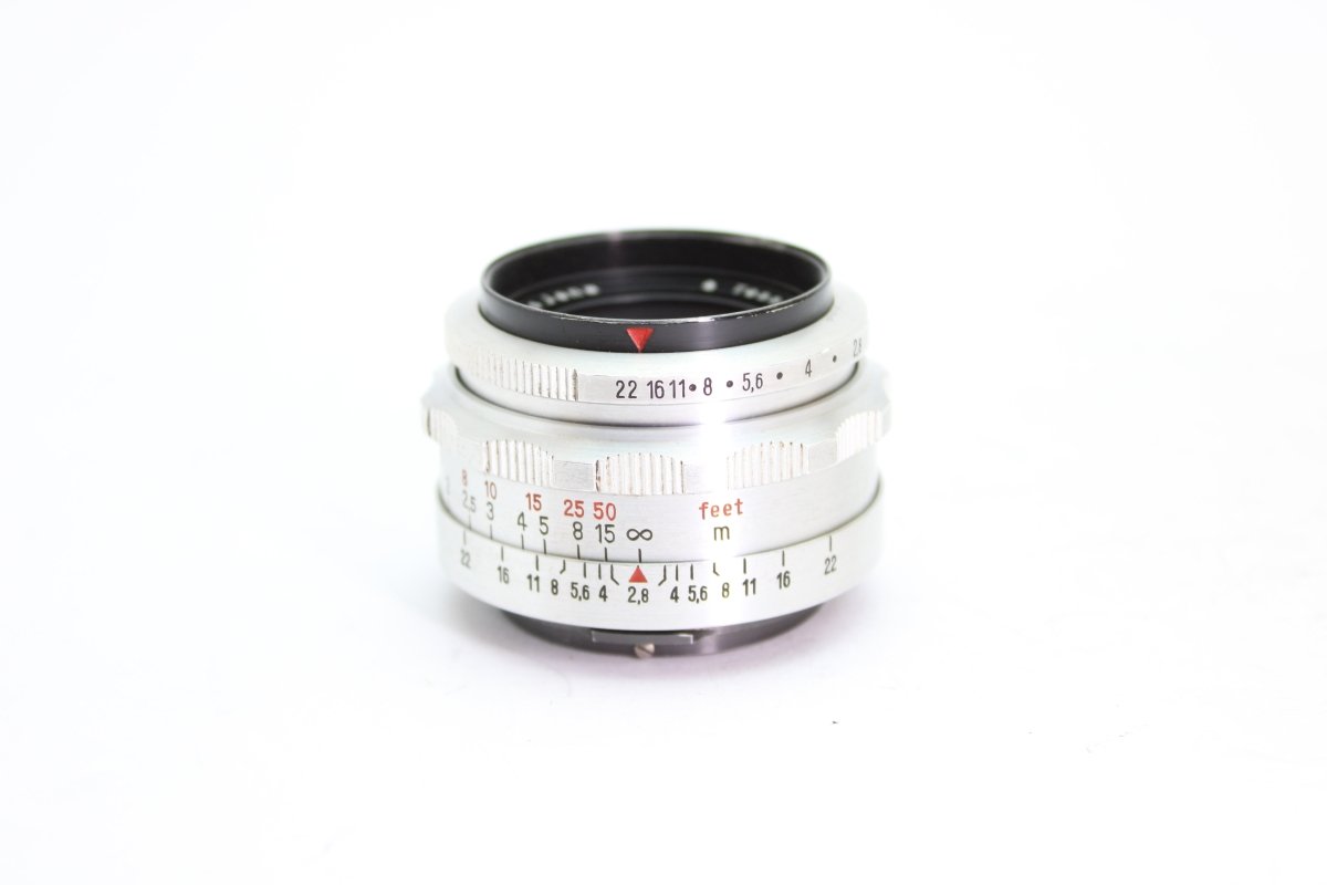 Tessar 50mm f2.8 Carl Zeiss Jena Exakta (#3349) - Tessar