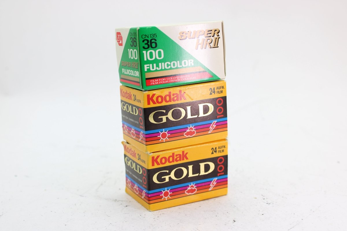 Variety Pack 3 Rolls of 35mm film (#2241) - Kodak