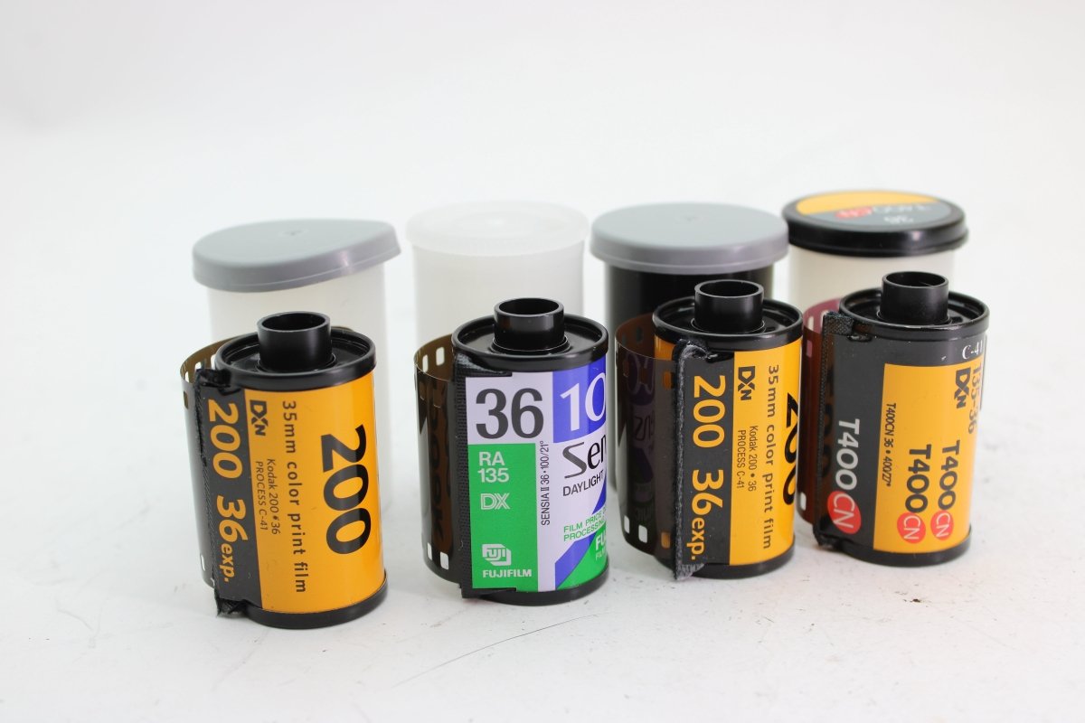 Variety Pack 4 Rolls of 35mm film (#2242) - Kodak