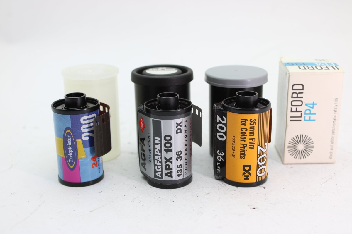 Variety Pack 4 Rolls of 35mm film (#2243) - Kodak