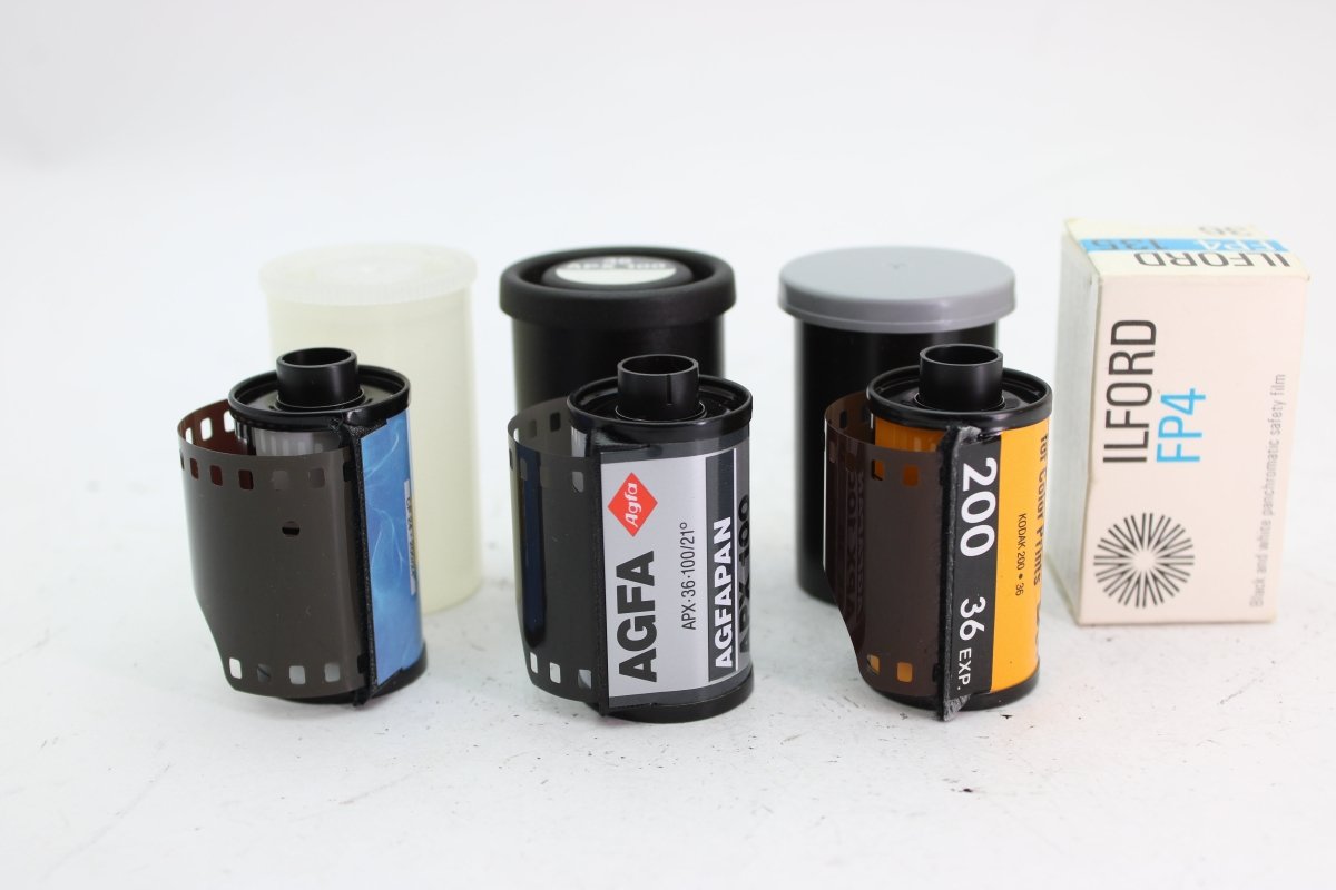 Variety Pack 4 Rolls of 35mm film (#2243) - Kodak