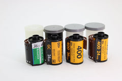 Variety Pack 4 Rolls of 35mm film (#2394) - Kodak