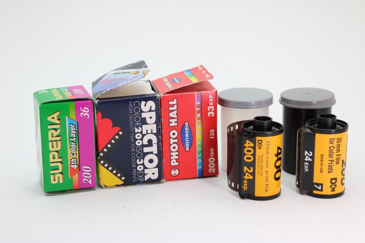 Variety Pack 5 Rolls of 35mm film (#2392) - Superia