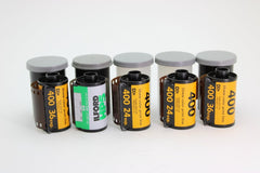 Variety Pack 5 Rolls of 35mm film (#2393) - Kodak
