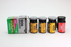 Variety Pack 6 Rolls of Expired 35mm Film (#2595) - Kodak