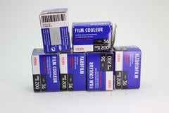 Variety Pack 6 Rolls of Expired 35mm Film (#2596) - Hema