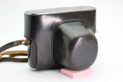 Zenit Black Leather Case with Strap (#2885) - Zenit