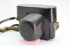 Zenit Black Leather Case with Strap (#2885) - Zenit