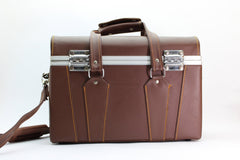 Brown Leather Camera Bag - Unknown