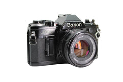Canon AE-1 + 50mm f/1.8 - Canon - FD