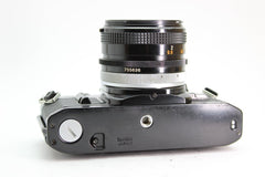 Canon AE-1 Black + 50mm f1.8 - Canon