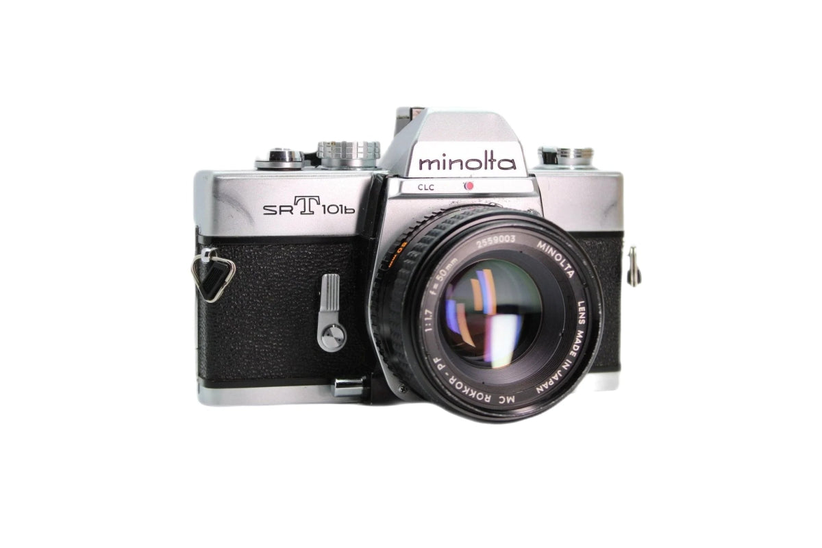 Minolta SRT 101b + 50mm f/1.7 - Minolta